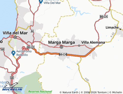 Mappa MICHELIN Marga Marga - ViaMichelin