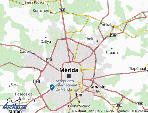 Mappa MICHELIN Emiliano Zapata Norte - ViaMichelin