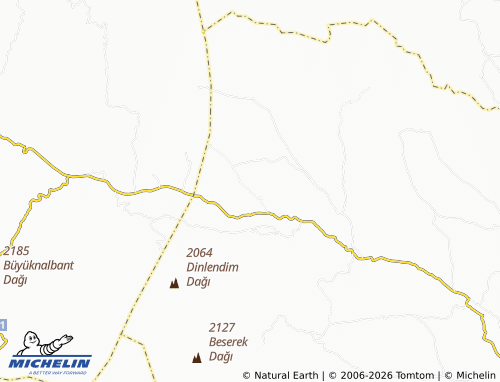 MICHELIN Otluk map - ViaMichelin