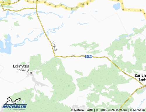 Mappa MICHELIN Morochne - ViaMichelin
