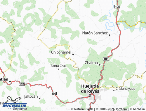 Mapa MICHELIN Telpancantena - ViaMichelin