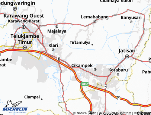 MICHELIN-Landkarte Sukasari - ViaMichelin