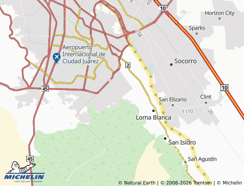 Mappa MICHELIN Carlos Chavira - ViaMichelin