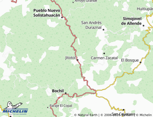 MICHELIN Santa Cecilia map - ViaMichelin