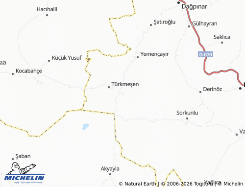 MICHELIN Yaylacık map - ViaMichelin