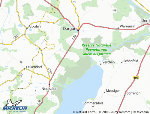 MICHELIN-Landkarte Kützerhof - ViaMichelin