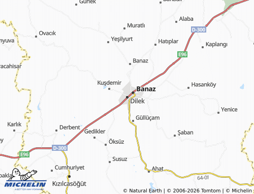 Mappa MICHELIN Dilek - ViaMichelin