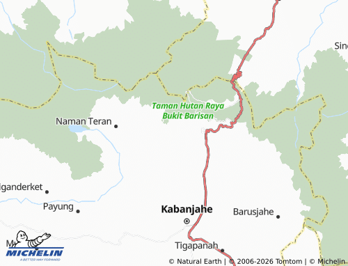 MICHELIN Cinta Rayat map - ViaMichelin
