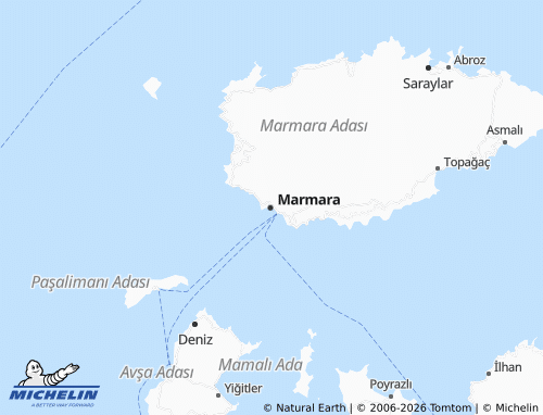 MICHELIN-Landkarte Okullar - ViaMichelin