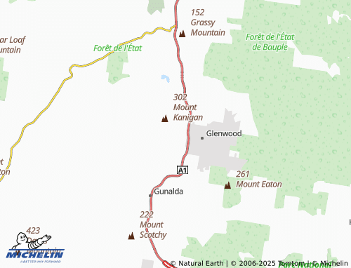 MICHELIN Kanigan map - ViaMichelin