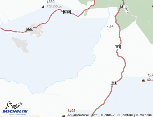 MICHELIN Muswamphira Muzi map - ViaMichelin