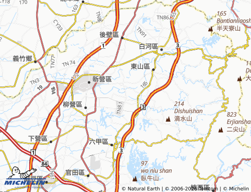 Mappa MICHELIN xiao jiao tui - ViaMichelin