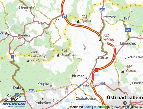 Kaart MICHELIN Adolfov - ViaMichelin