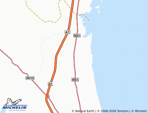 Mappa MICHELIN Akareet - ViaMichelin