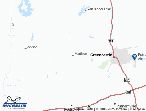 MICHELIN Madison map - ViaMichelin