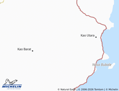 MICHELIN Margo Mulyo map - ViaMichelin