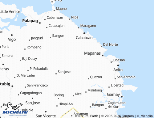 MICHELIN Siljagon map - ViaMichelin