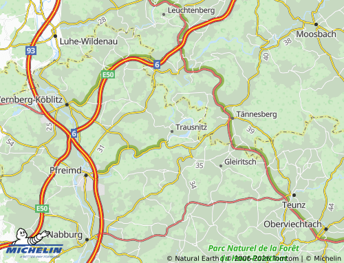 Mappa MICHELIN Trausnitz - ViaMichelin