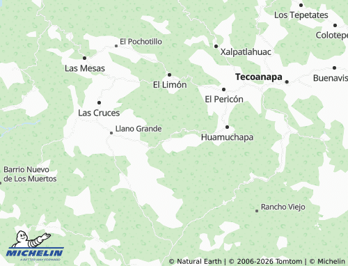 Mappa MICHELIN Ocotitlán - ViaMichelin