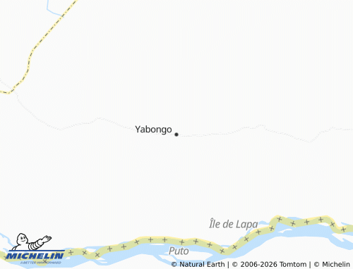 MICHELIN Yabongo map - ViaMichelin