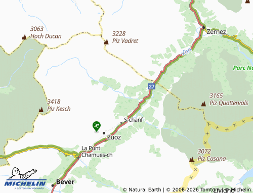 Carte MICHELIN Susauna - ViaMichelin