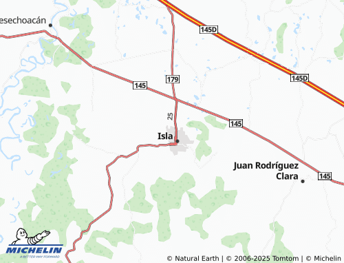 MICHELIN Limón de Guerrero map - ViaMichelin