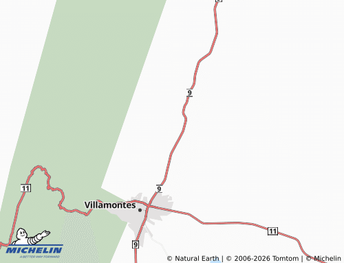 MICHELIN-Landkarte Chimeo - ViaMichelin