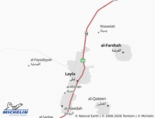 Carte MICHELIN al-Sahab - ViaMichelin