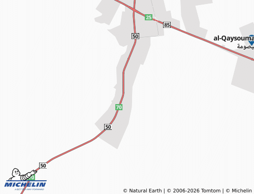 MICHELIN-Landkarte al-Yarmouk - ViaMichelin