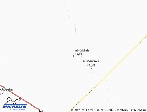 MICHELIN-Landkarte al-Kahfah - ViaMichelin