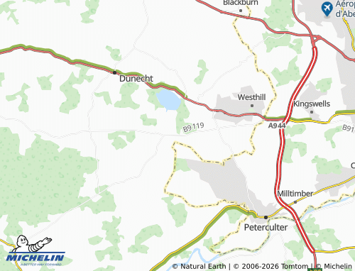 Carte MICHELIN Garlogie - ViaMichelin