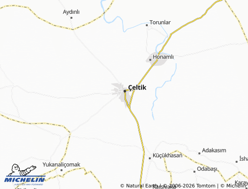 MICHELIN Bahçe Saray map - ViaMichelin