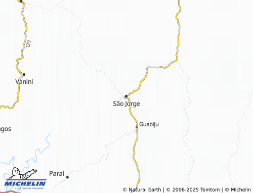 MICHELIN São Jorge map - ViaMichelin
