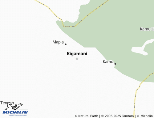 MICHELIN Kigamani map - ViaMichelin