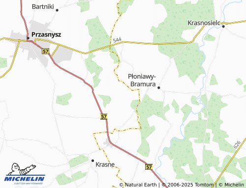 Mapa MICHELIN Helenowo Nowe - ViaMichelin