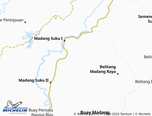 MICHELIN Margotani II map - ViaMichelin