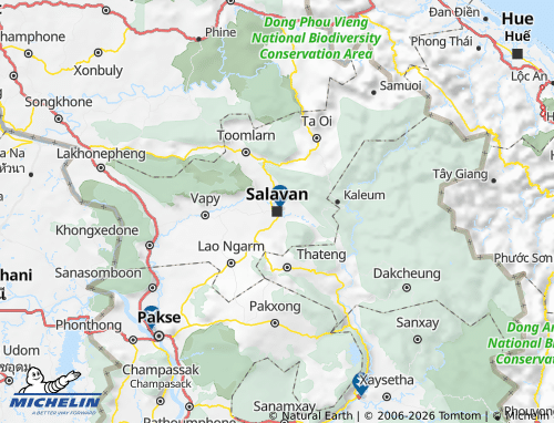 Mapa MICHELIN Saravane - ViaMichelin