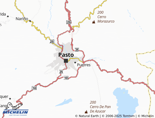 MICHELIN Caicedonia map - ViaMichelin