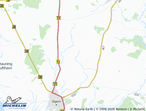Mappa MICHELIN Stensig - ViaMichelin