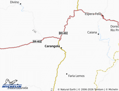 Mapa MICHELIN Santo Onofre - ViaMichelin