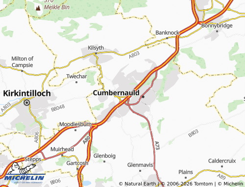 MICHELIN Balloch map - ViaMichelin