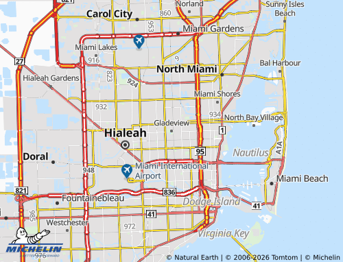 Mappa MICHELIN Gladeview - ViaMichelin