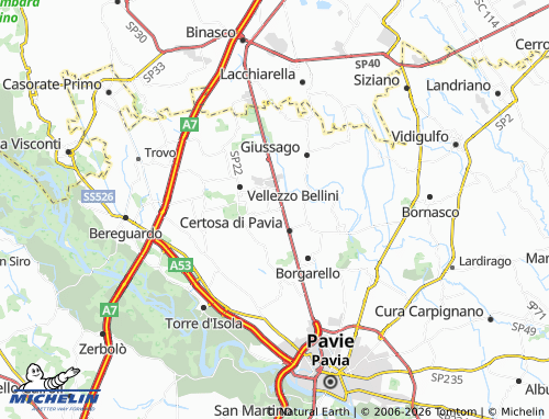 MICHELIN Torriano map - ViaMichelin
