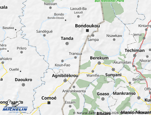 Mapa MICHELIN Transua - ViaMichelin