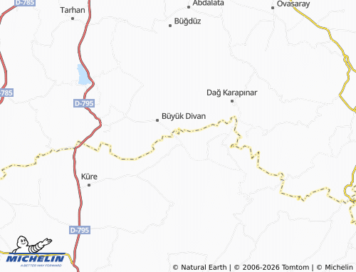 Mappa MICHELIN Tevfikiye - ViaMichelin