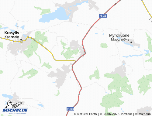 MICHELIN Sushky map - ViaMichelin