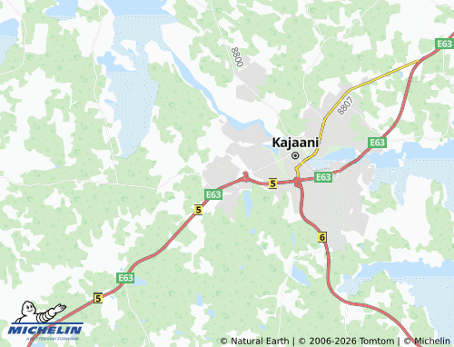 MICHELIN-Landkarte Lohtaja - ViaMichelin