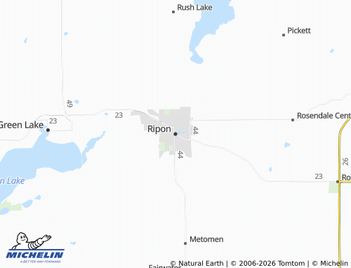 Mapa MICHELIN Ripon - ViaMichelin