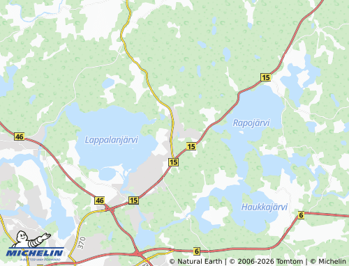 MICHELIN-Landkarte Valkeala - ViaMichelin