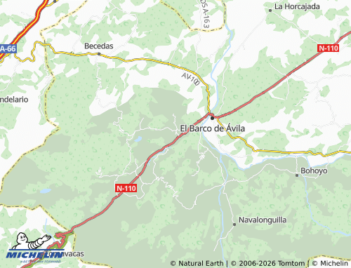 MICHELIN-Landkarte Navalmoro - ViaMichelin